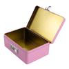 Metal Construction Password Lock Storage Box Combination Lock Key Safe Box  Gift Packaging