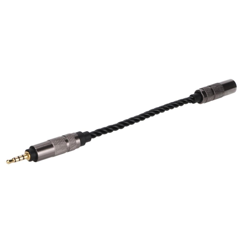 High Stereo Audio 2.5mm Balanced Male To 3.5mm Stereo Female Sound Enhancement