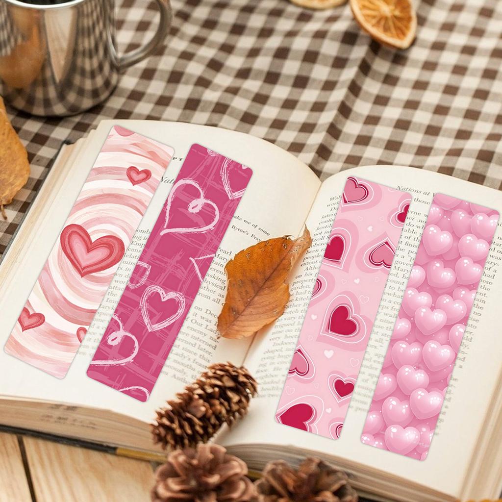 24 шт. Мультяшная закладка на День святого Валентина, Креативная бумажная закладка для чтения, Маленький подарок