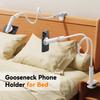 Oatabasf Magnetic Gooseneck Phone Stand Holder with Adjustable Long Arm for Bed Lazy Bracket W/ Flexible Arm for 4-7" Device