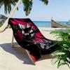 Creepy Monster Mask 2D Flat Print Beach Towel, Large Soft Quick Dry Towel for Beach Camping Swimming.MSTJ0918554