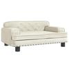 VidaXL Children's Sofa Cream 70x45x30 Cm Velvet 3196299