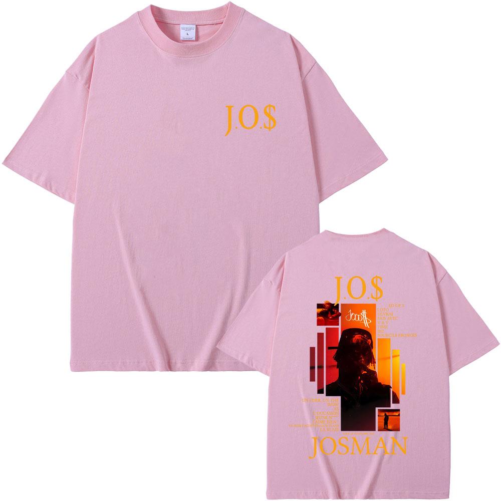 Rap Singer Josman JO album Pattern Tshirt for Men and Women Hiphop Fashion Pop Music Tshirt Casual Retro Street Tshirt