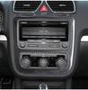 Suitable for Volkswagen Shangku interior modified real carbon fiber central control CD air conditioning panel auto accessories