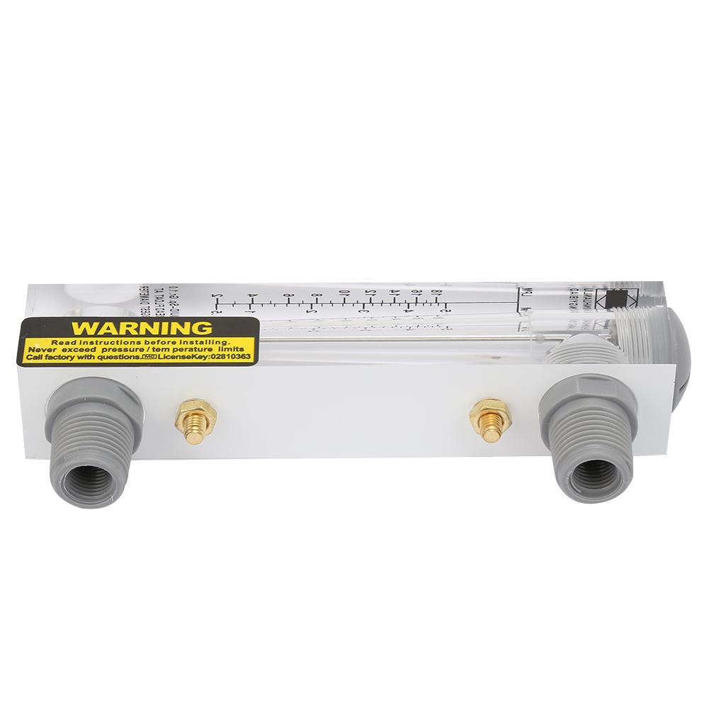 LZM 15 0.5 5GPM Knob Panel Type Liquid Flowmeter Flow Meter Measurement ZG1 4