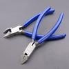Компактные диагональные плоскогубцы длиной 6 дюймов, высокая твердость, длинные губки, диагональные кусачки 2-в-1 для сетевых инструментов.