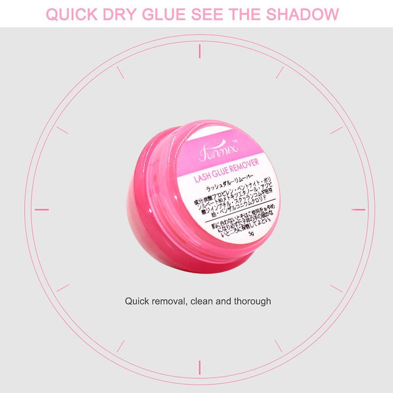 Pink Proffesional Eyelash Extension Lashes Remover Glue Remover Cream Makeup Tools