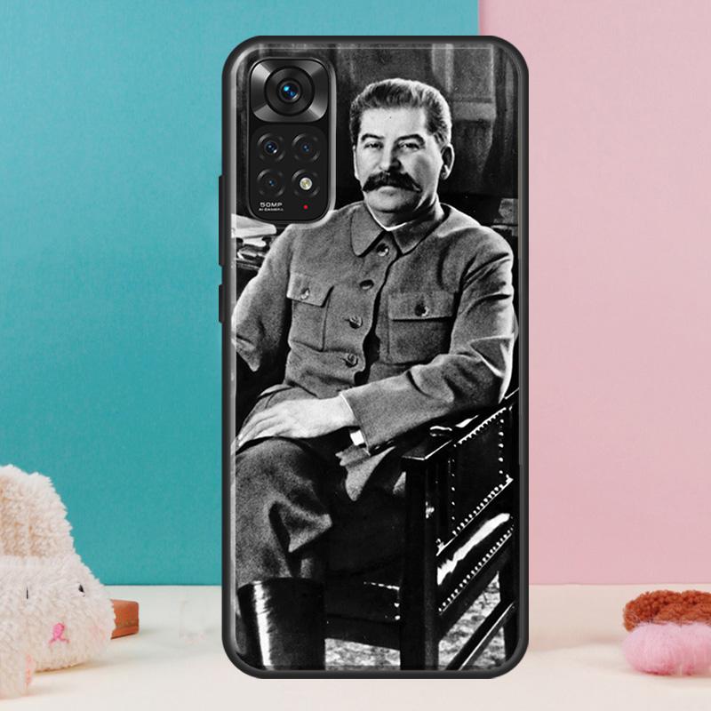 Русский Сталин СССР Коммунизм Чехол Для Xiaomi Redmi Note 14 12 11 9 10 13 Pro 9S 10S 11S 12S Redmi 13C 10C 12C 14C Обложка