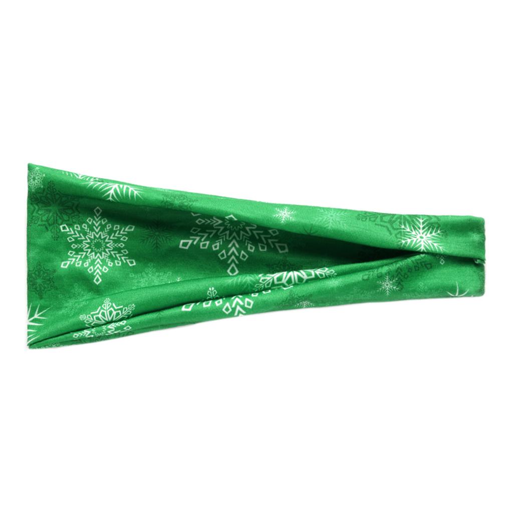 Christmas Headband Yoga Sports Headband Printed Headband Male And Female Elk Christmas Hair Accessories