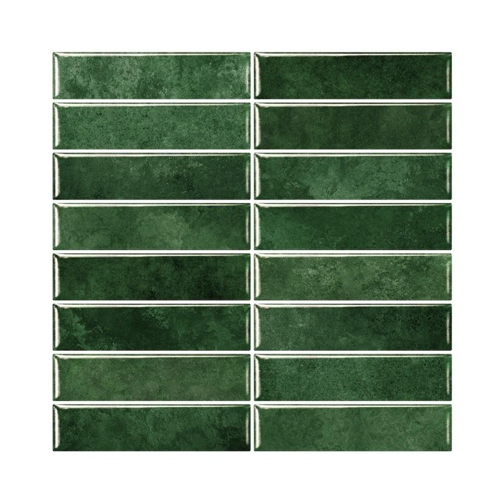 Самоклеящиеся 3D Стерео Настенные Наклейки Водонепроницаемые Имитация Плитки для Кухни Ванной