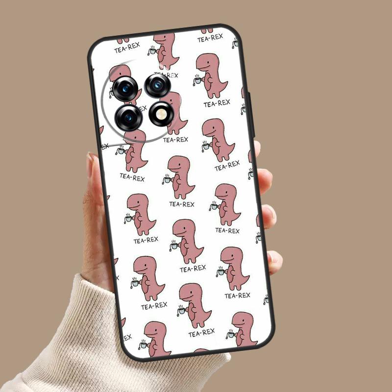 Dinosaur Collage Case For OnePlus Nord 5 CE 3 4 Lite N20 N30 OnePlus 15 13 12 11 10T 13T 13R 8 9 10 Pro Cover