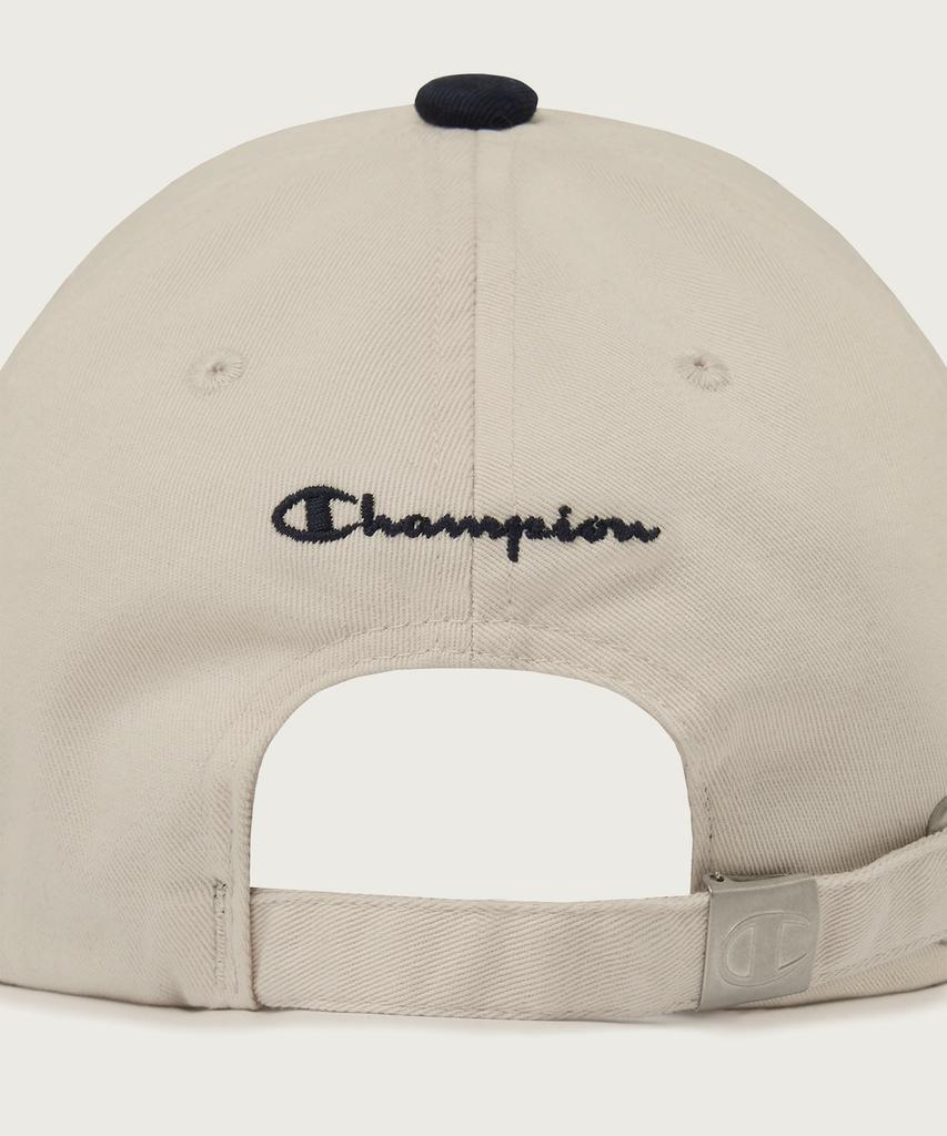 Champion Цветная бейсболка с логотипом C, цвет экрю