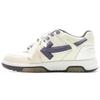 Out of Office College - Beige Purple Men Sneakers Cream OMIA189S23LEA013-0337