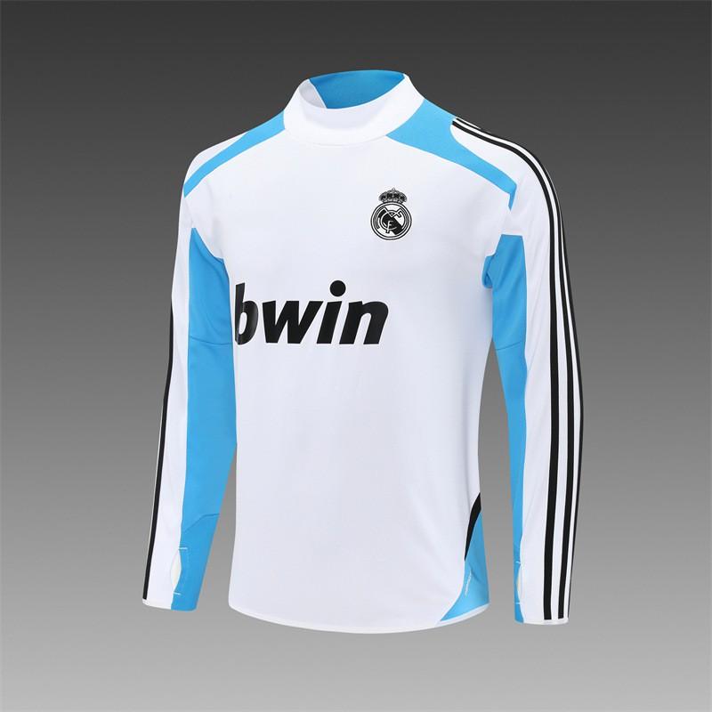 Винтажная тренировочная футболка AC Milan Barcelona Man Utd Atletico Ajax с длинным рукавом Мужская Взрослая Зимняя
