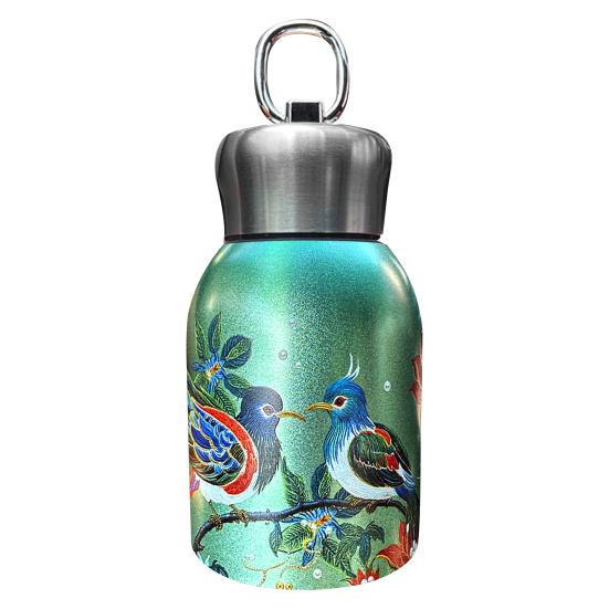 Portable Thermal Bottle Water Flask Mini Thermal Cup 300ml Insulated Tumbler for Hot Cold Drinks Leak-proof Travel Coffee Mug Gift for Lovers Parents