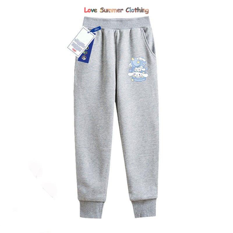 Худи для девочки Милый Свитшот Cinnamoroll Худи Детская Мультяшная Одежда с Собакой Толстовка для Мальчика Худи Повседневный Топ для Малыша