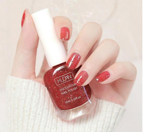 Cool Dan Quick-Dry Water-Based Nail Polish, 10ml, Long-Lasting, Tearable with Light Fragrance.
