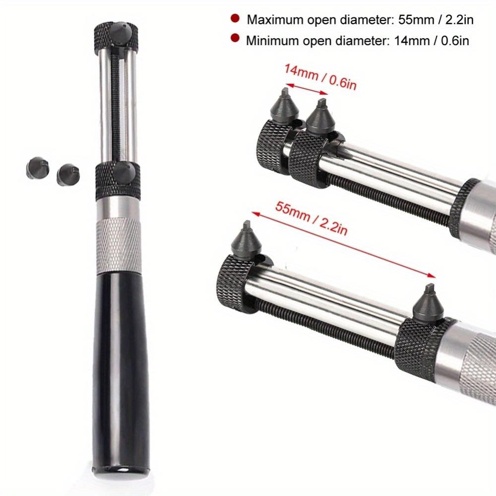 T Shaped Watch Back Case Cover Opener Remover with 4 Dies No.2289 Watch Repair Battery Replacement Tool for Watchmaker 20-55mm