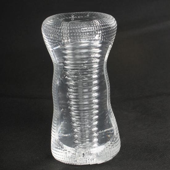 Rubber Transparent Cup Masturbator Men Balanus Endurance Exercise Artificial Vagina Male Masturbator Sex Toy