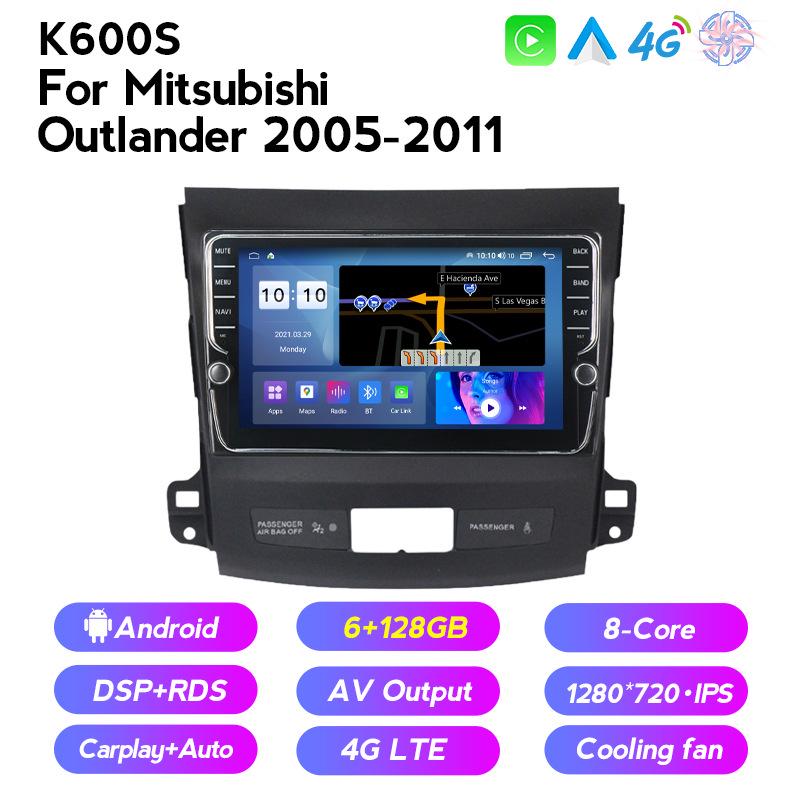 Mitsubishi Outlander 05-11 Android Smart Navigation with Wireless CarPlay