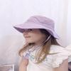 Real Shot Children's Hat Spring and Summer Sun Hat Men and Women Baby Breathable Basin Hat Beach Hat Fisherman Hat