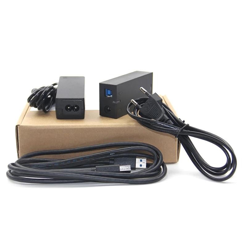 USB 3.0 Adapter for  One S/X  Adapter New Power Supply  2.0 Sensor For Windows 8//8.1/10 EUR/USA/UK Plug