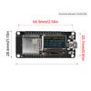 ESP32 ESP-WROOM-32D WIFI Плата разработки Модуль Ch340C Желто-синий Дисплей с 0,96-дюймовым OLED-экраном 30-контактная Плата для демонстрации
