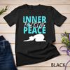 Womens Inner F'ing Peace Lotus Flower Meditation Funny Yoga Unisex T-shirt