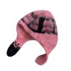Mohair Racking Flying Hat Women Korean Knitted Hat Warm Wool Hat Ear Protection Ski Hat