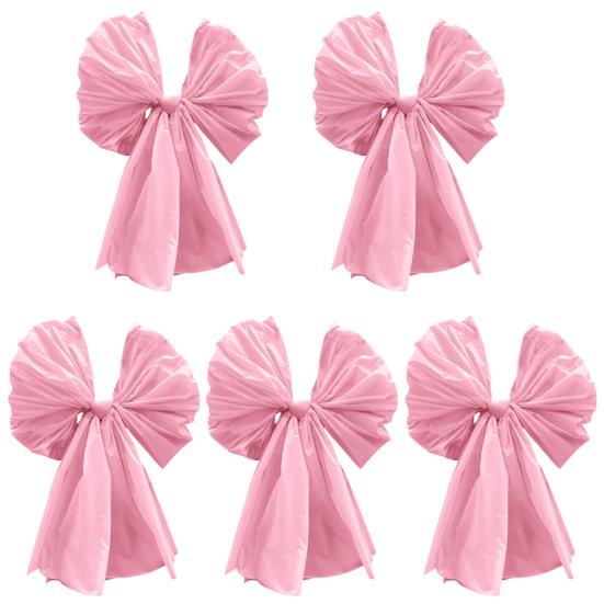 Yousheng 5 шт. 24" Большой бант Пластиковый декоративный бант для подарочной упаковки Юбилей Свадьба День рождения Украшение для вечеринки