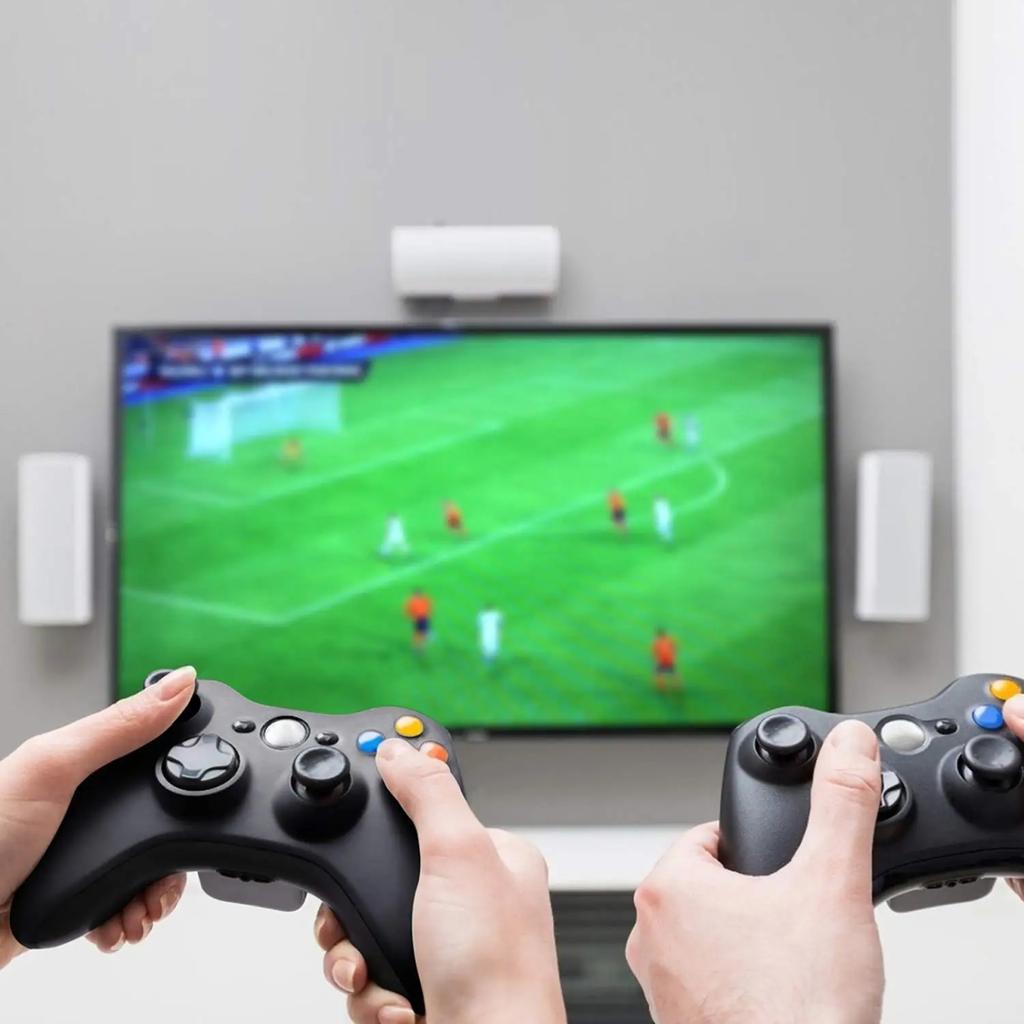 Беспроводной/проводной контроллер для Xbox 360 / 360 Slim Геймпад Джойстик Совместим с Xbox 360/360 Slim и ПК Windows Игры
