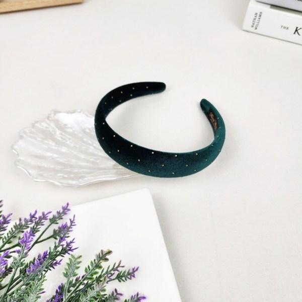 Muitorinda Green Jenny Sky Star Бархатная повязка для волос с подушкой