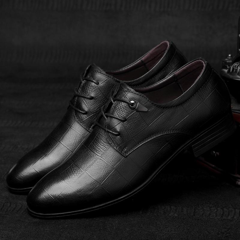Новые дизайнерские туфли в стиле business casual для мужчин Из натуральной кожи Оксфорды Модная мужская официальная обувь Однотонные кроссовки