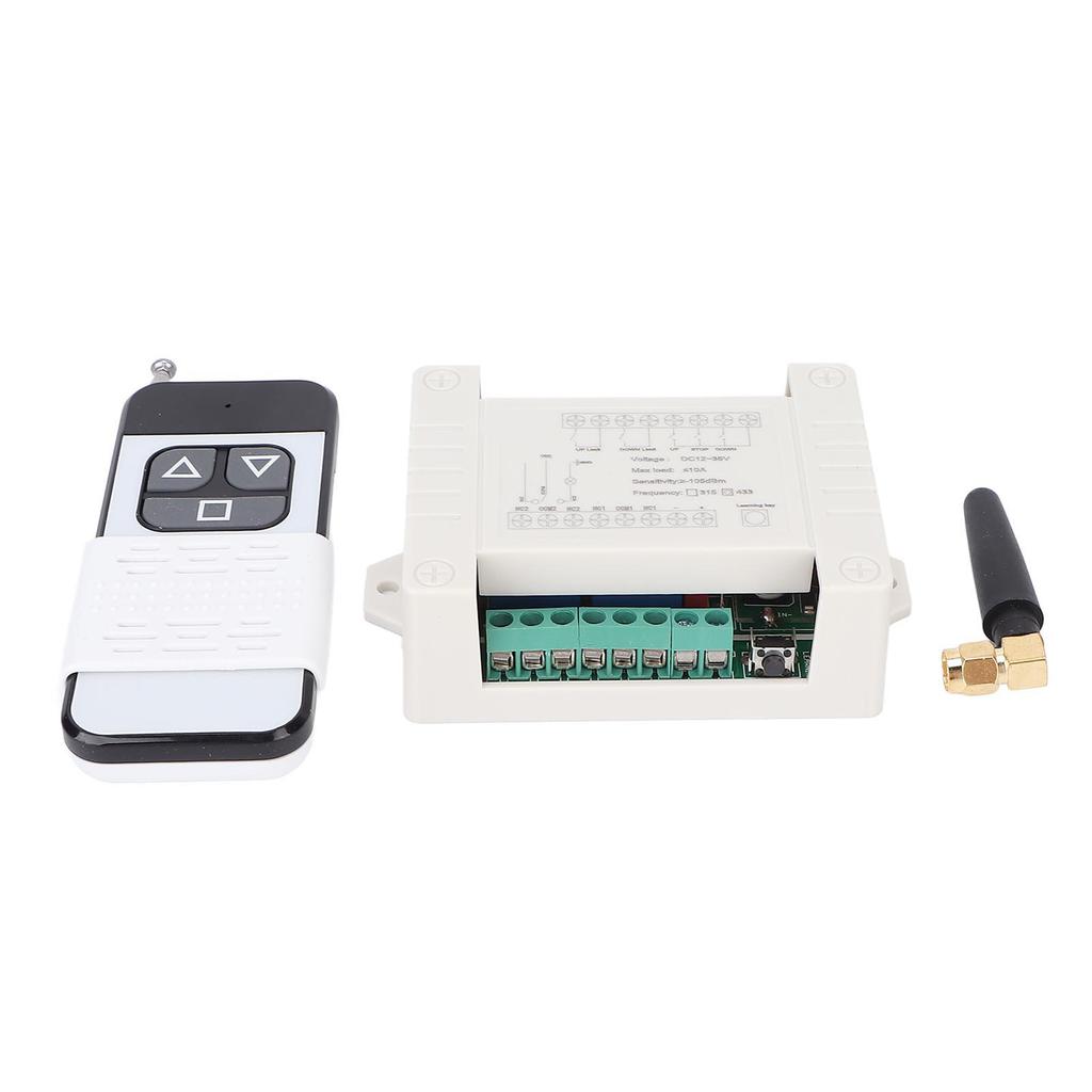 Пульт дистанционного управления двигателем DC 12 В 24 В 36 В 433 МГц Регулируемый двигатель вперед и назад пульт дистанционного управления