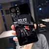 Чехол с символикой полиции для Samsung Galaxy S25 Ultra S24 S22 S21 S23 Plus S20 FE S9 S10 S24 FE