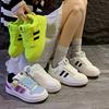 Fashion Women Sneakers New Fashion Aerating Plate Shoes for Women All-Matching Platform Couple White Shoes Outdoor Casual Sneakers Women