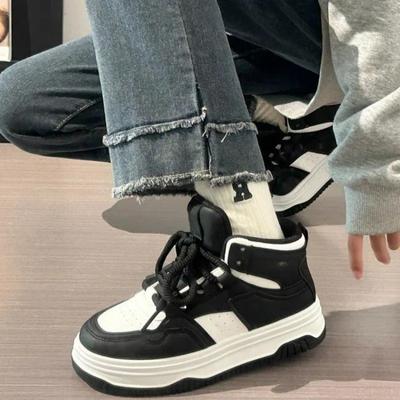 Женские модные кроссовки с цветными блоками и фирменным дизайном на толстой подошве, новые модные дышащие кроссовки на шнуровке, Mujer Zapatos