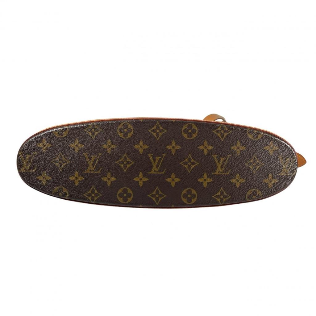 LOUIS VUITTON Nume leather Babylon Tote Bag Monogram canvas Brown Women M511002 Used