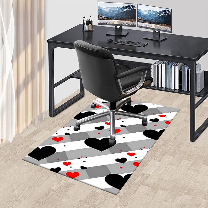 1PC Heart Love Extra Large Non Slip Floor carpet, Office, family, Studio   Large Area Rug Indoor Rugs, Bold Statement Piece