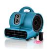 XPOWER P-450T Air Mover Carpet Blower Commercial High Power Supermarket Air Blower Dryer Hotel House Floor Drying Carpet Dehumidifier