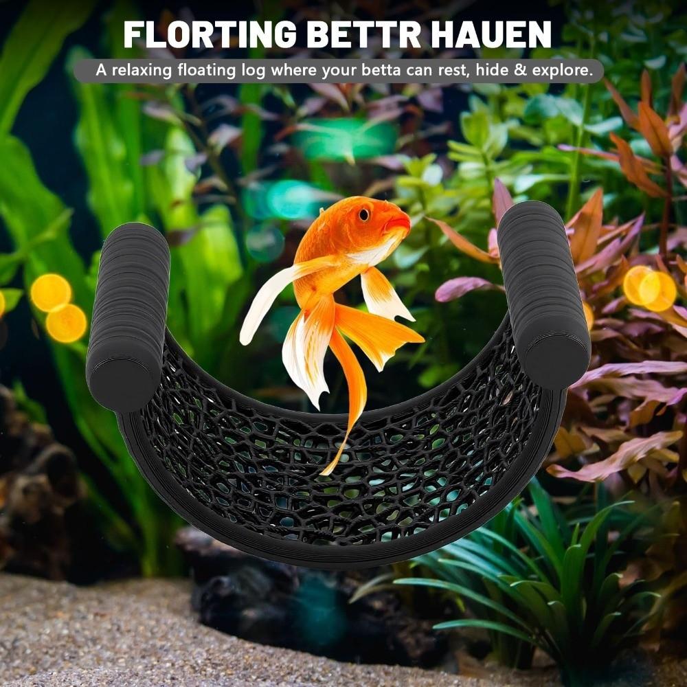 Plastic Betta Fish Hammock 3D Printing Hammock Feeding Ring  Small Aquatic Pets