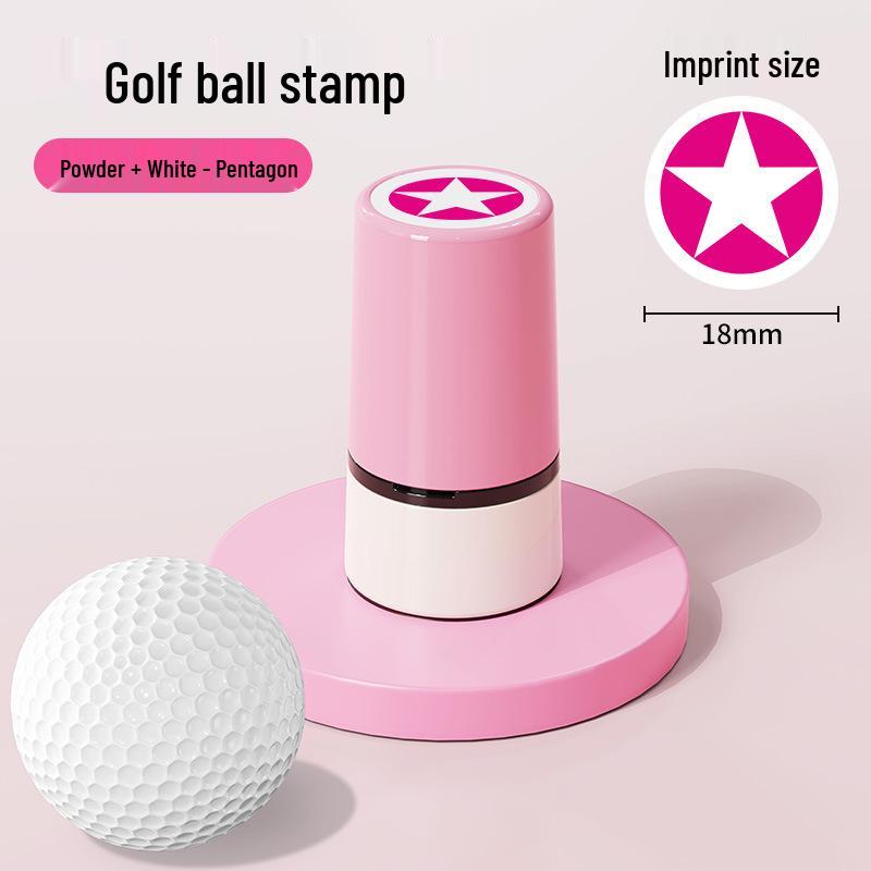 Waterproof Quick-Dry Golf Ball Stamp - Anti-Mixing Marker