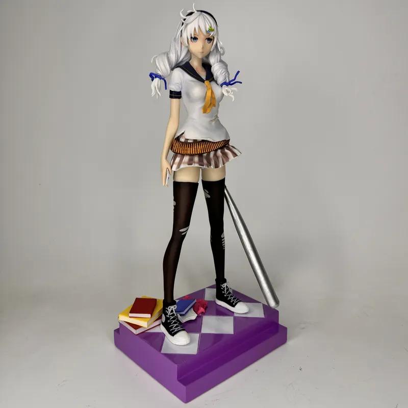 В наличии Honkai Impact 3 Kiana Милая Девушка Аниме Фигурка 31 см ПВХ Коллекционная Модель Настольные Украшения Праздничные Подарки Детские Игрушки