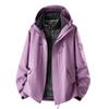 Men Women Winter Waterproof Windproof Hiking Jacket With Removable Down Liner Outdoor Camping Trekking Travel