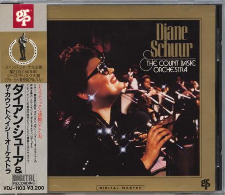 CD DIANE SCHUUR Дайан Шуур и Оркестр Каунта Бэйси или VDJ1103 GRP 2021 Япония Джаз Б/у