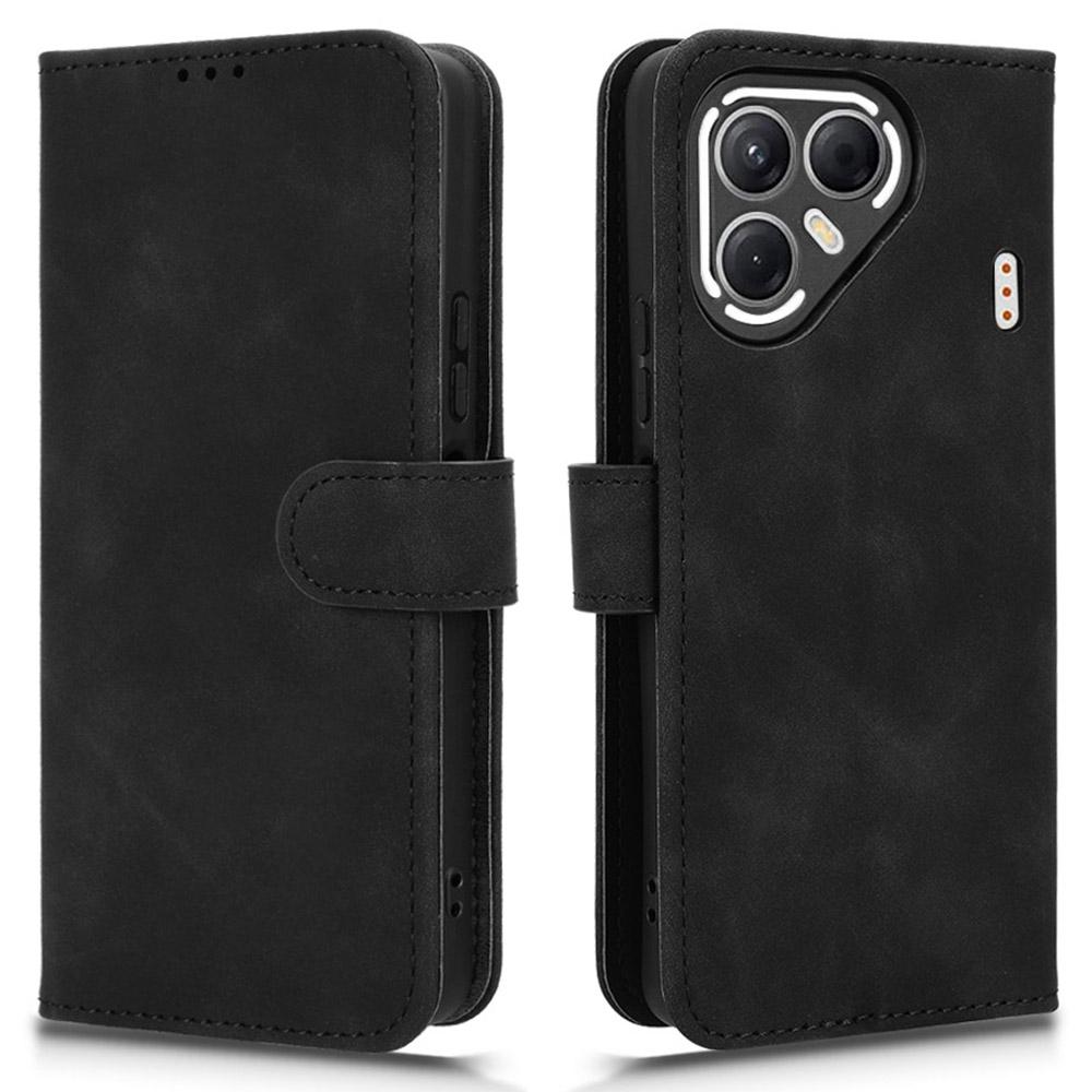 For TECNO Pova 7 5G Leather Case Skin Feel Anti Drop Wallet Flip Phone Cover