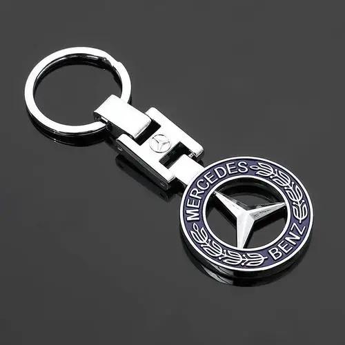GLC GLB 3D Металлический Значок Benz Брелок Брелок Эмблема Автоаксессуары Для Mercedes Benz AMG W206 W220 W212 W201 W210 W108 W168 W2