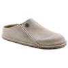 Birkenstock Замшевые закрытые тапочки унисекс, светло-коричневые, узкие 1021338