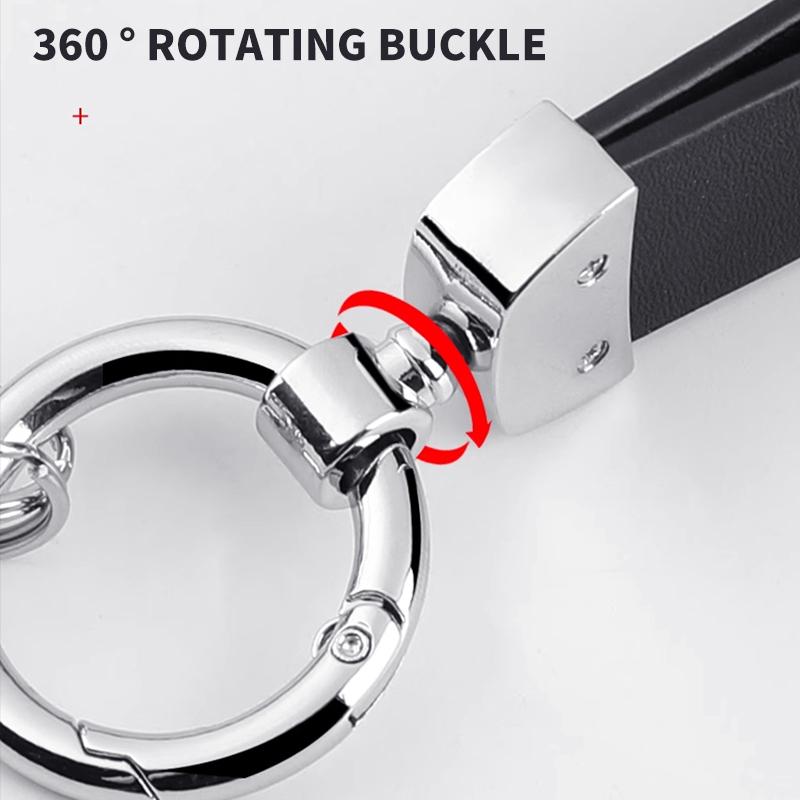 Car Logo Metal PU Leather Car Keychain Ring Auto Accessories For Lexus F-SPORT ES RX NX LS UX LM LX GX LC RZ IS CT GS RC HS