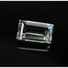 8.12 Ct Natural   Ring Size Loose Gemstone White Sapphire Emerald Cut